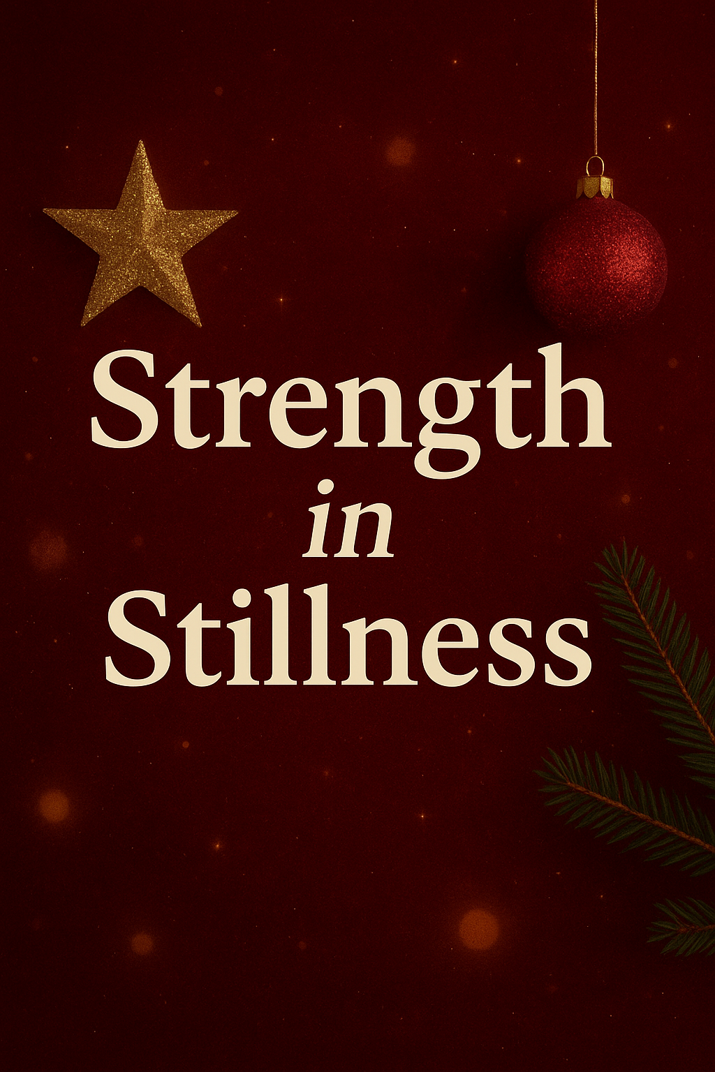Strength in Stillness