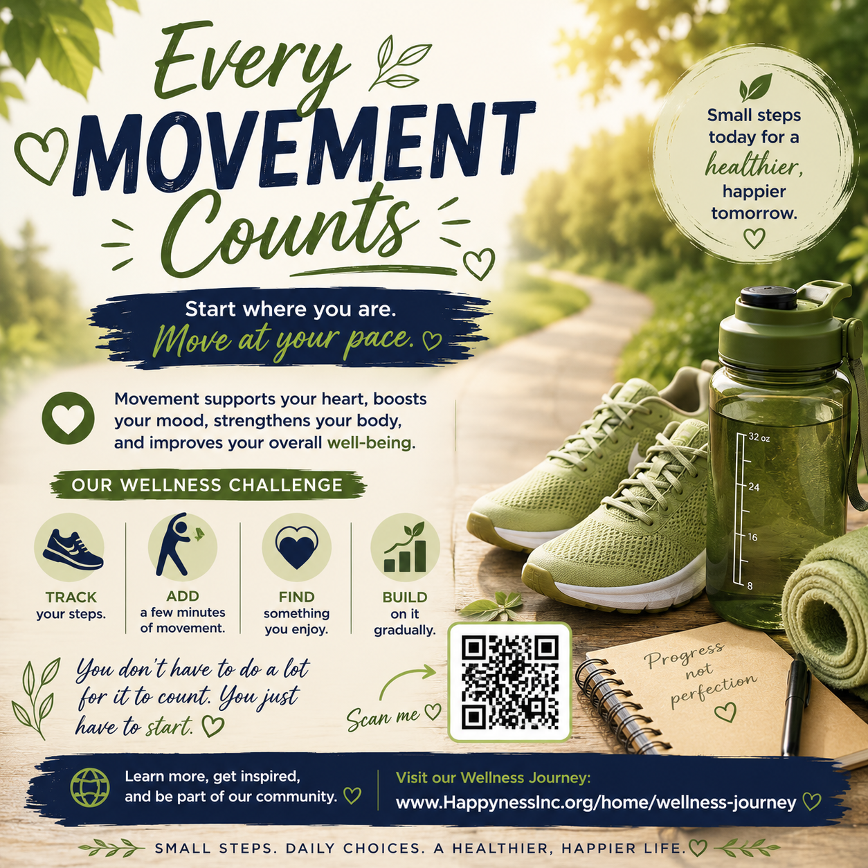 🌿 Every Movement Counts